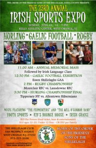 Irish Sports Expo 2025 poster
