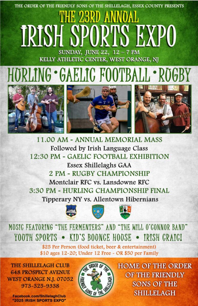 Irish Sports Expo 2025 poster